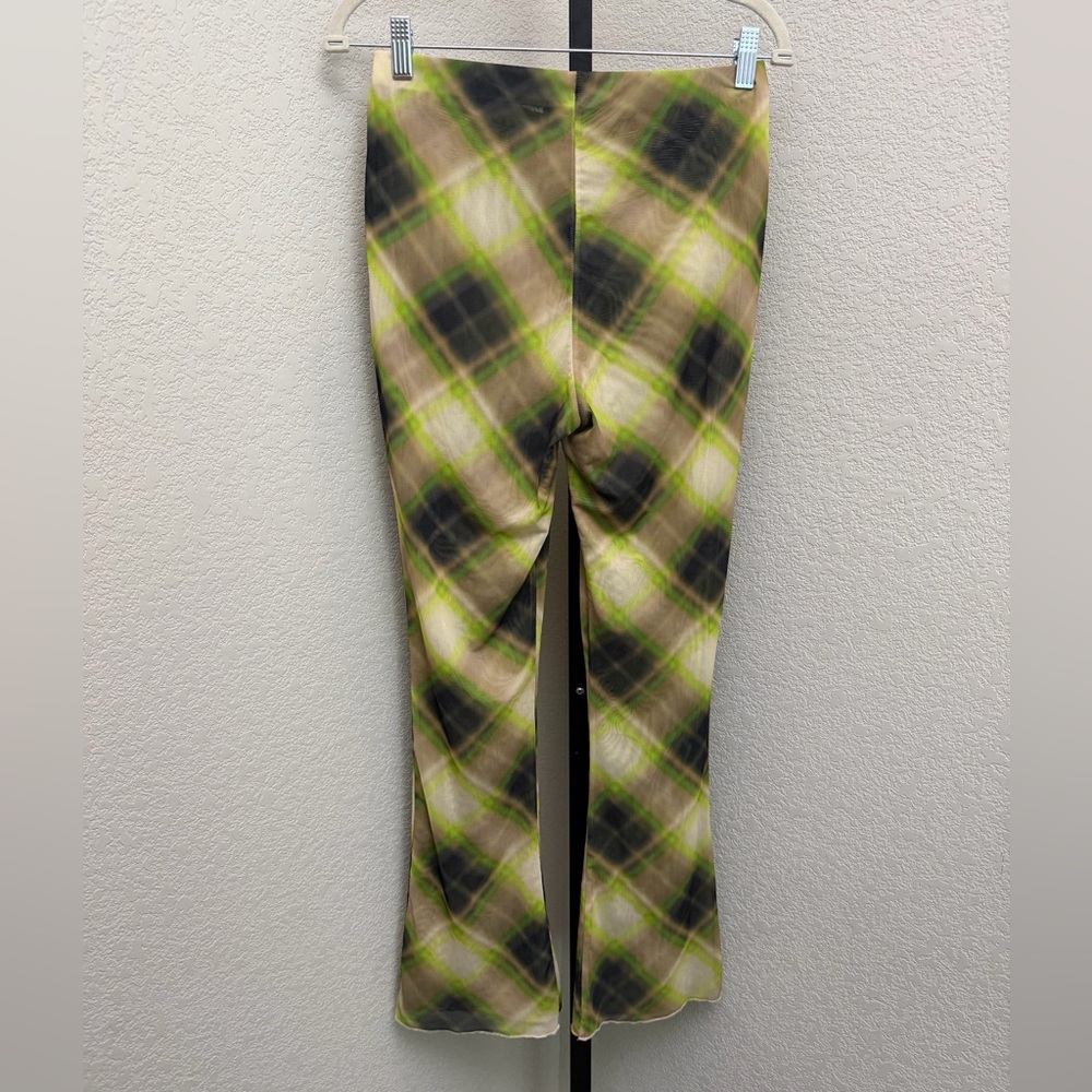 Urban Outfitters Green & Brown Plaid Boot Cut 2 piece set - Retails $99 NWT - Picture 7 of 7